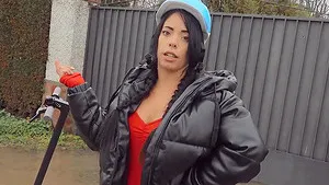 Megan Fiore with shaved pussy moans during rough dicking - HD