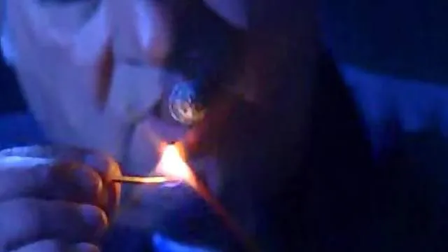 Hottie strips on the subway platform