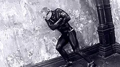 Blondie gets her asshole nailed with a big dick and a dildo machine