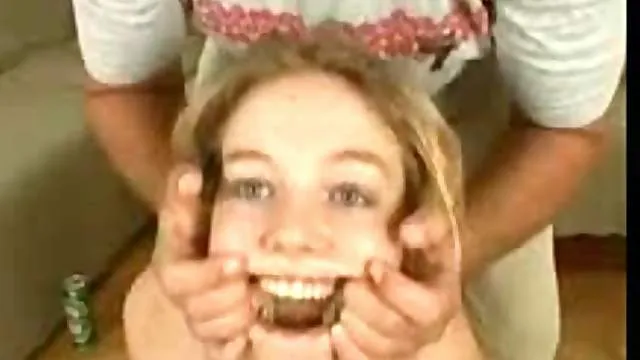 Hard and rough throat fucking slut