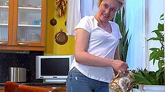 Barbara is a short haired blonde who loves to touch herself