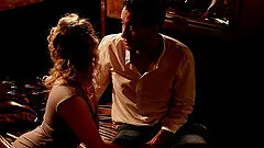 Blue Angel spreads her legs to be fucked deep and receives a creampie