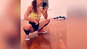 Homemade video with sapphic sluts - Abbie Maley and Riley Reid