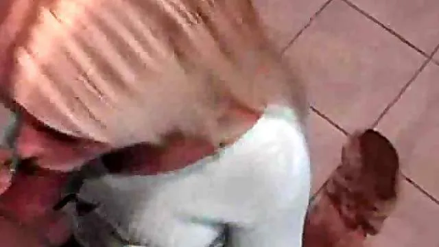 Creampie slowly leaking from amateur