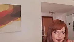 Outdoor threesome with blonde and redhead