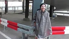 Schlampe Slut Petra flash and fuck outdoor Fun 2018