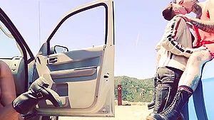 Outdoor dicking on the beach with gorgeous Jiz Lee & her man