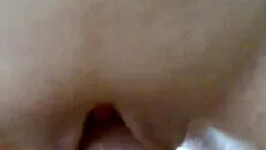 Shaved pussy close up