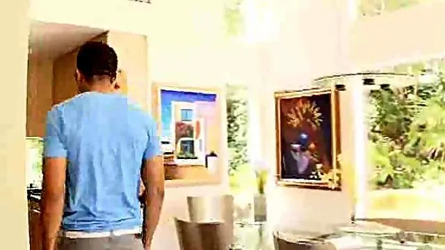 Nerdy dude leaves creampie in sexy milf