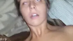 Pretty college teen having a real orgasm