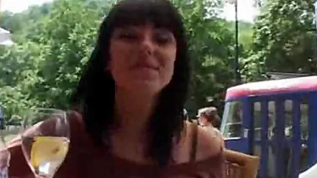 Public sex for cash with slut