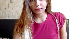 Stunner babe on webcam