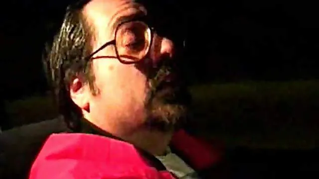 She gives head in a car before they find a place to fuck