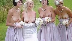 Different nude girls on public