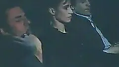 Public threesome at the cinema