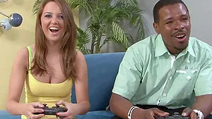 Pressley Carter gamer chick happens to be a big black cock craving slut, who loves new boyfriend Jon Q