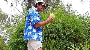 Hardcore outdoor dicking with a brunette chick & her boyfriend