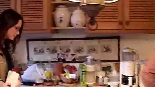 Sexy French brunette in glasses