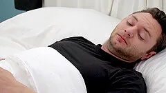 Creampie ending after amazing fucking on the bed with Natalia Queen