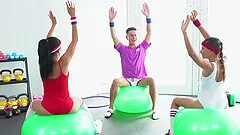 Canela Skin and Baby Nicols team up to battle with one large dick