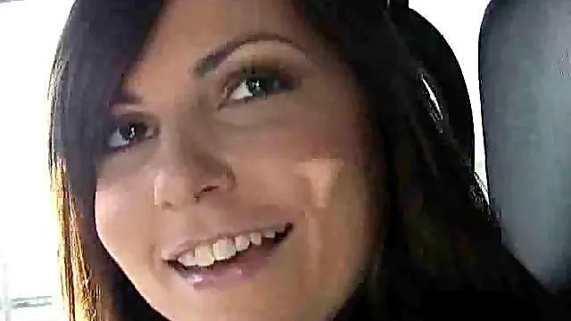 Skinny brunette brought home for hard fucking