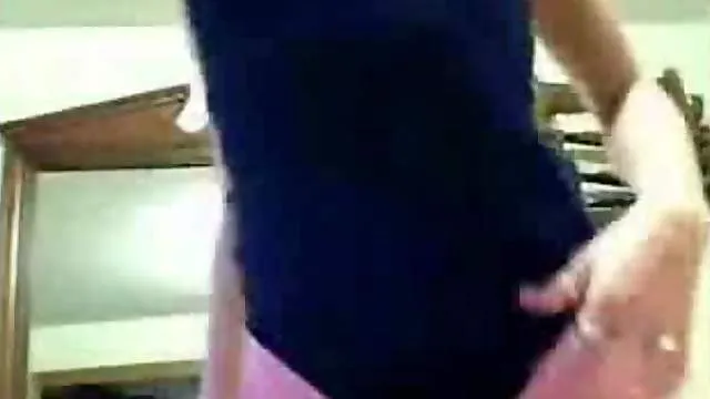 Blonde teen in pigtails masturbates for webcam