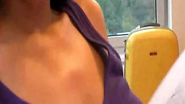 Close up view of her pussy during masturbation