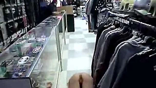 Naked body in the convenience store