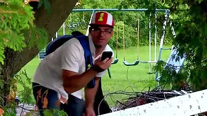 Cosplay model Lily gets fucked outdoors