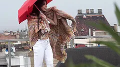 Skinny girlfriend Polina Sweet teases and gets fucked balls deep