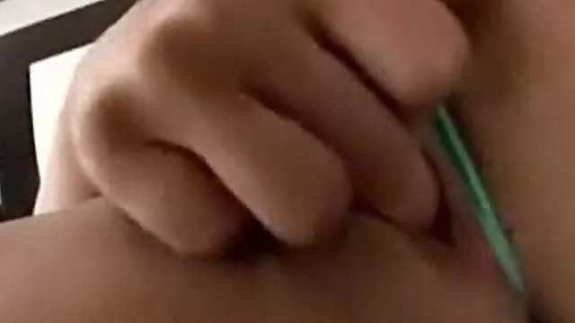 Stockings brunette loves hard sex action