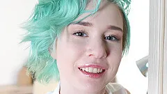 Pasty alt girl gets her asshole stuffed full of man meat, enjoy hardcore anal