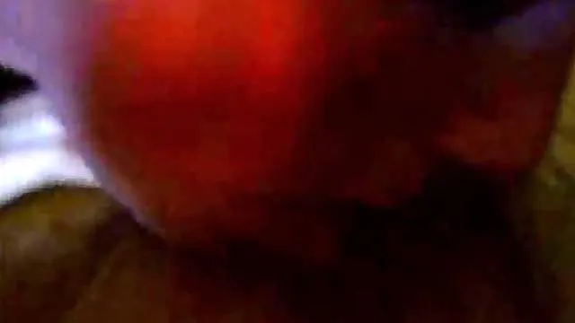 Exhibitionist playing on camera for him