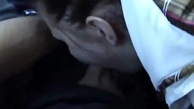 Pretty girl sucks dick in the car