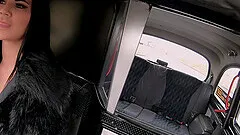 Jasmine Jae makes her passenger fuck her orgasmic love tube