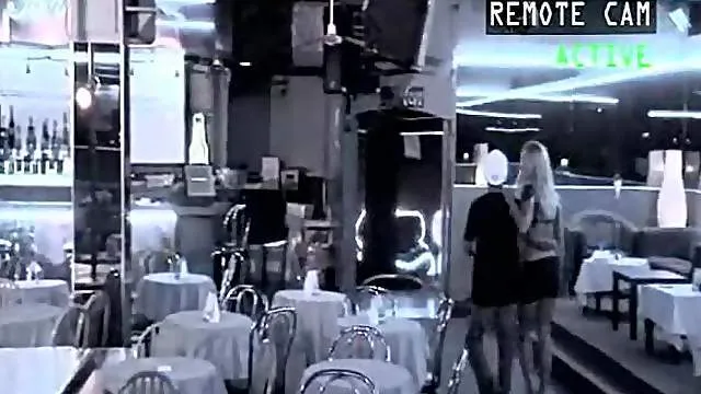 Getting a blowjob and sex in the strip club