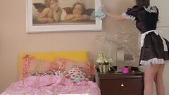 First time anal sex with French maid Marta and she loves it