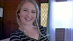 Homemade POV video of small tits Lolli Lane having smooth sex