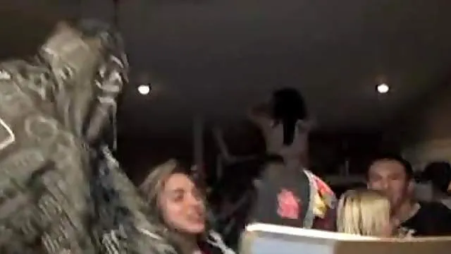 College girls go lesbian at a party