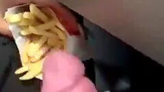 Cum Pommes in the diner - delicious potato sauce