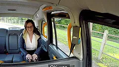 Handsome Alysa Gap with glasses does not have money to pay for the ride