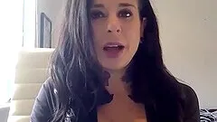 Webcam show between a dude and two provocative pornstars - Joanna Show