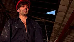 Hardcore interracial fucking in an empty building with Melvina Raquel