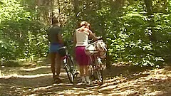 Hairy saggy tit 71 years old grandma gets rough big cock fucked by her friend