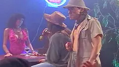 Old video with sexy pornstar Lana Sands having passionate public sex