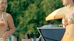 Kristina Leichtova on the beach