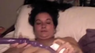 BBW Amateur Using Her Sex Toy