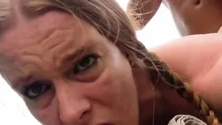 German Outdoor - German amateur Teen in german forest