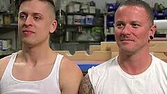 Handsome gay Max Cameron gets his butt banged like never before