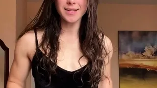 Pussy masturbation in close up with gorgeous blonde teen